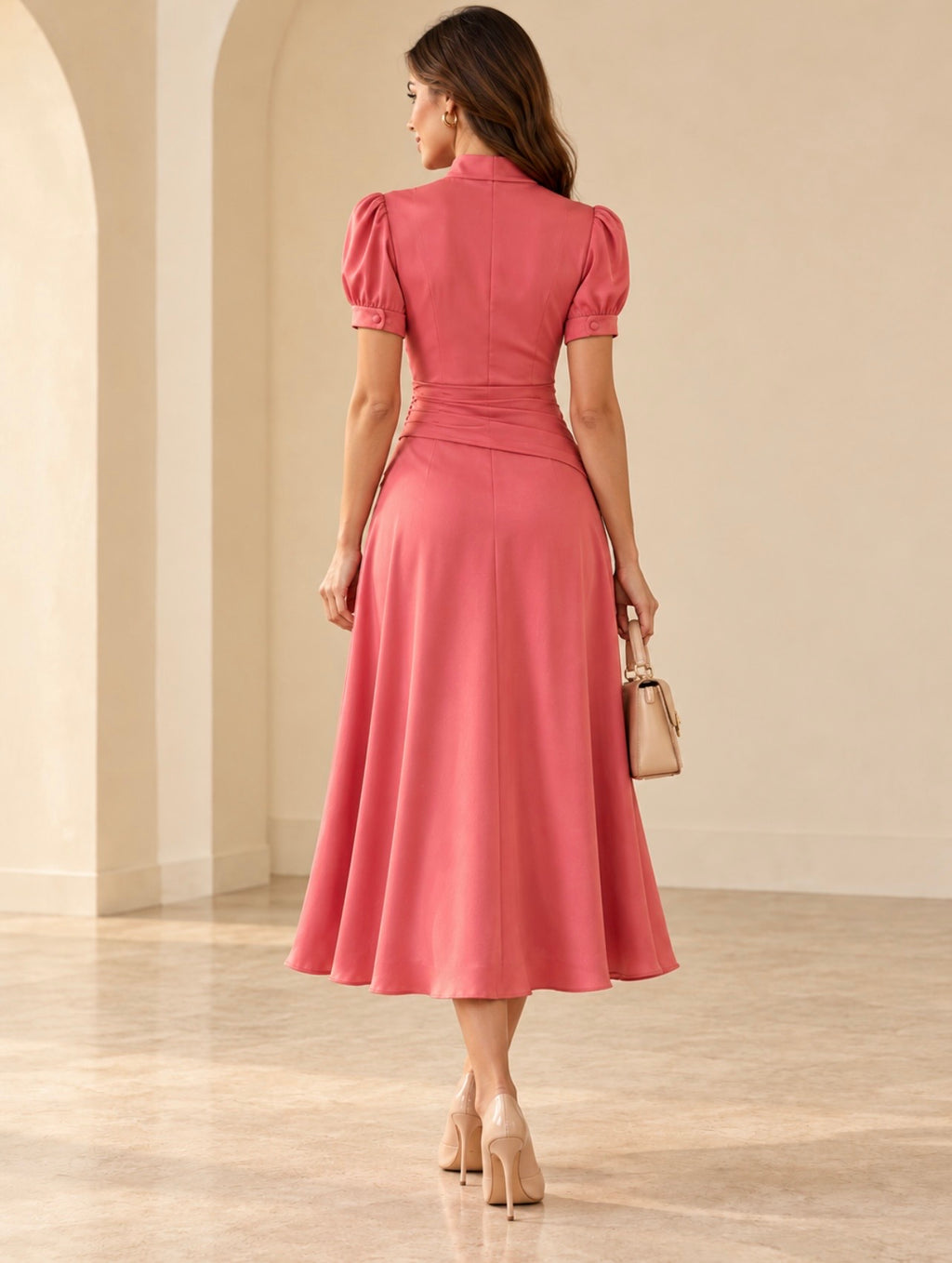Rochie satinata Mirela